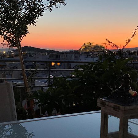 Parthenon Sunset Apartment Athena Bagian luar foto