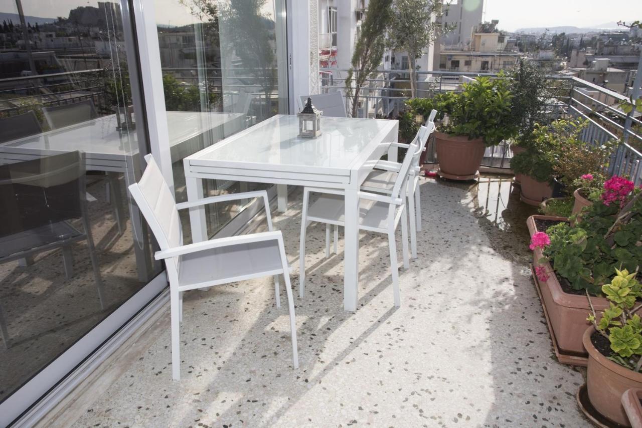 Parthenon Sunset Apartment Athena Bagian luar foto