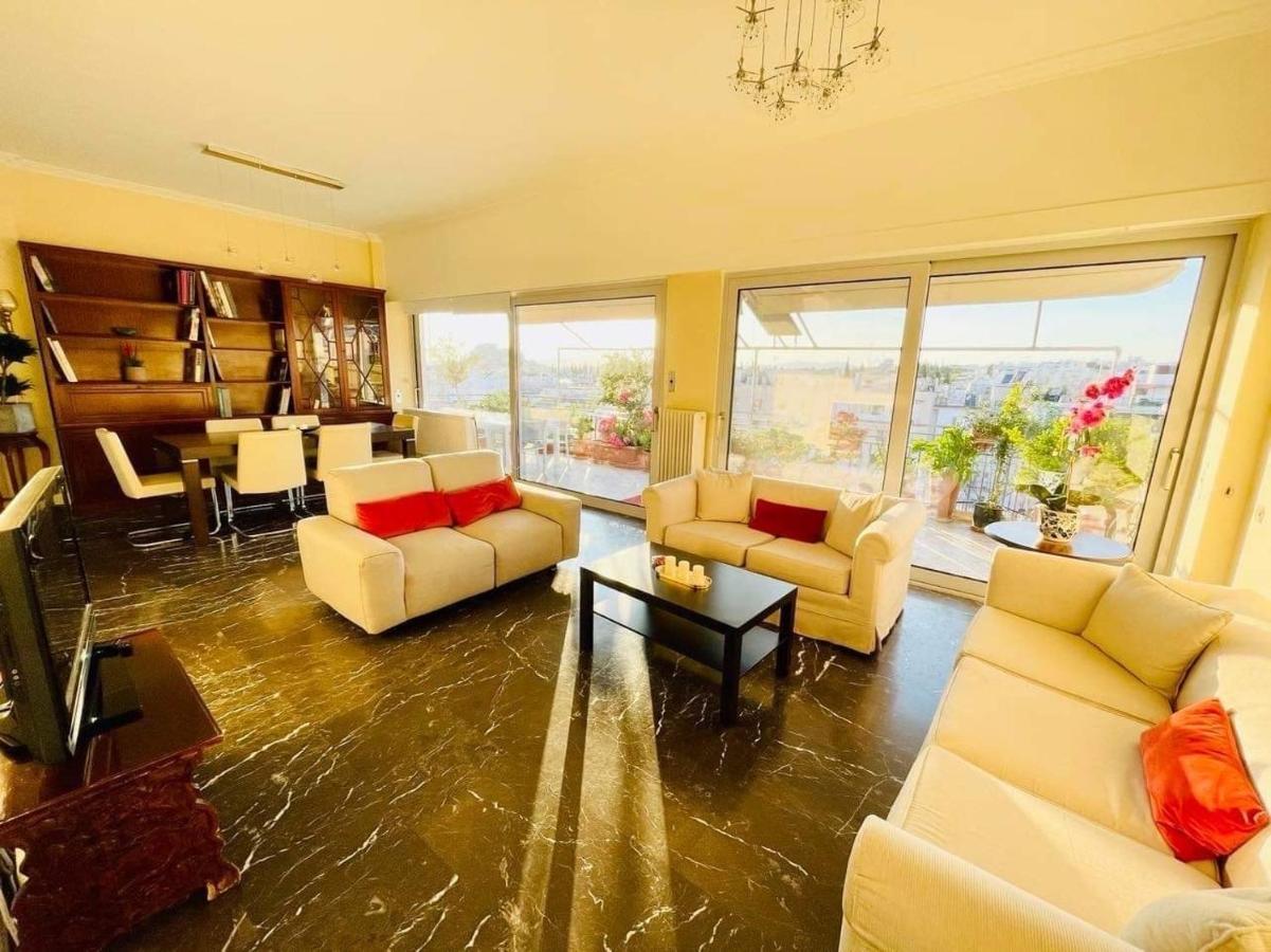 Parthenon Sunset Apartment Athena Bagian luar foto