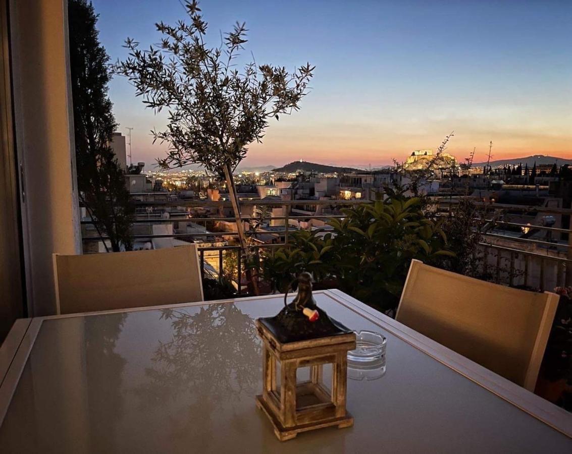 Parthenon Sunset Apartment Athena Bagian luar foto