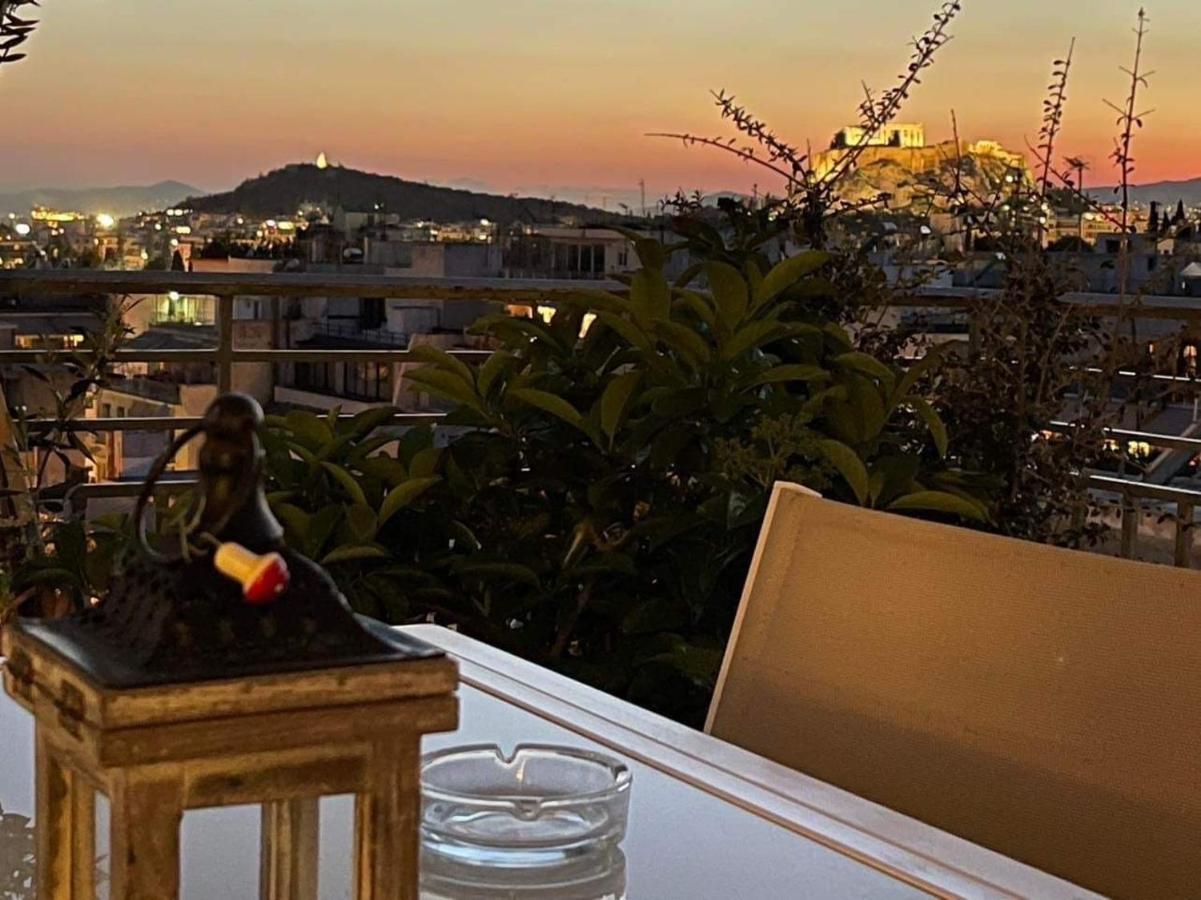 Parthenon Sunset Apartment Athena Bagian luar foto
