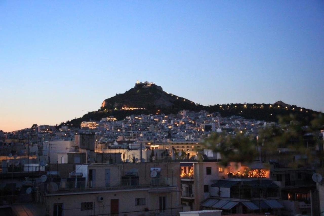 Parthenon Sunset Apartment Athena Bagian luar foto